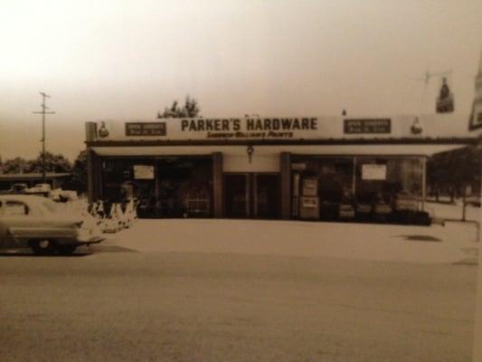 Parker's Hardware circa 1960