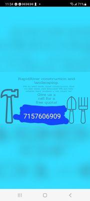 RapidRiver Construction And Landscaping