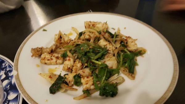 Salt and pepper squid