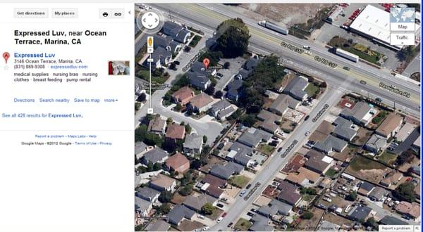 Expressed Luv is open M, W, F 12-5, and T & Th by appointment. Evening and Weekend consultaitons available. Onsite parking.