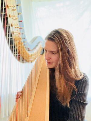 Harpist Pamela