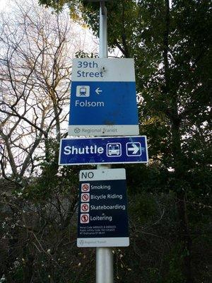 SACRT Light Rail - 39th St Station