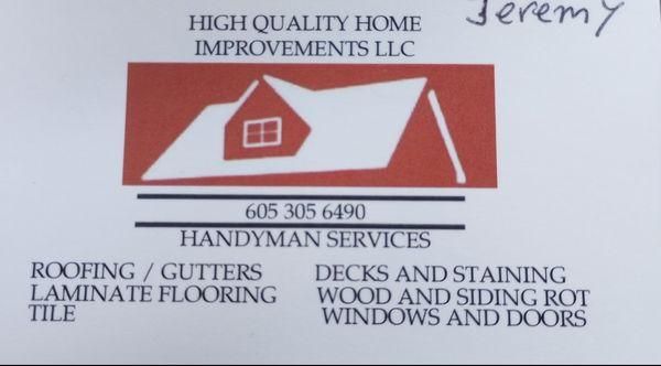 High Quality Home Improvements