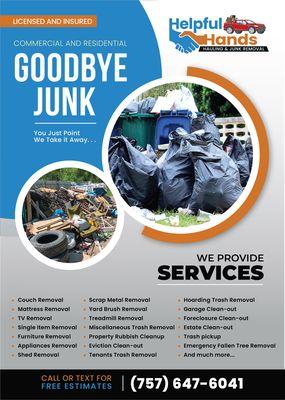 Helpful Hands Hauling and Junk Removal