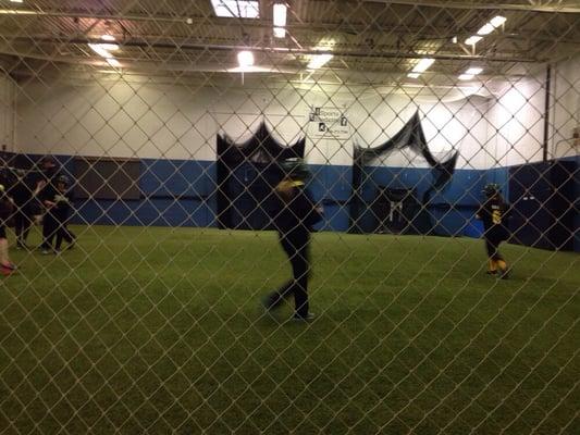 Not sure why yelp has this listed as an employment agency. It's an indoor practice facility. Lol.