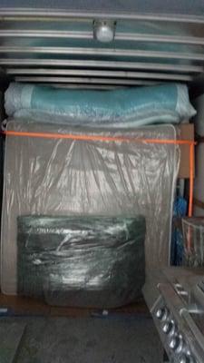 Loading rental truck for a Customer