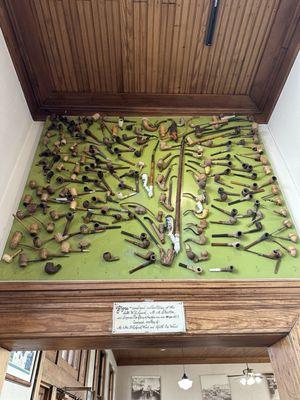 What a pipe collection!