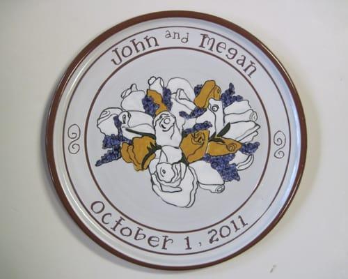 An example of handmade pottery...call to customize your own.