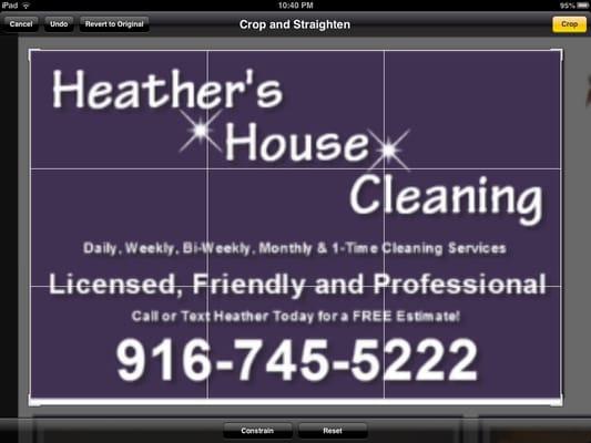 Heather's House Cleaning