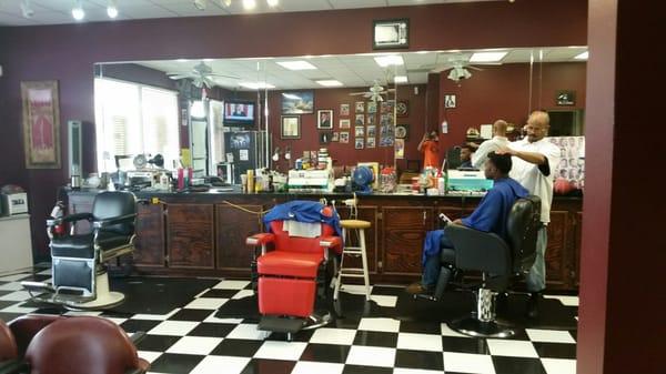 Hair biz .Excellent place for men haircuts and women for hair anything needed and the womans salon is located on site.
