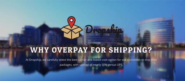 Why overpay for shipping?