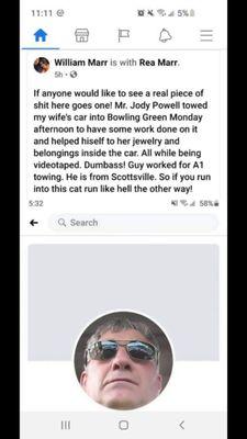 Powell’s towing