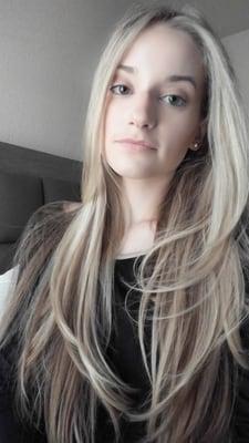 My cut and partial higlights done by Dee Dee.