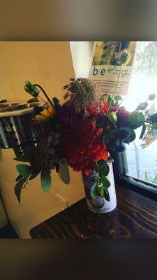 Flowers from B.E. spotted at Kilovolt