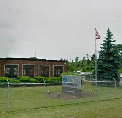 the front
