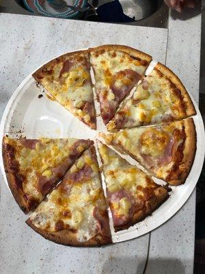 Hawaiian gluten free crust