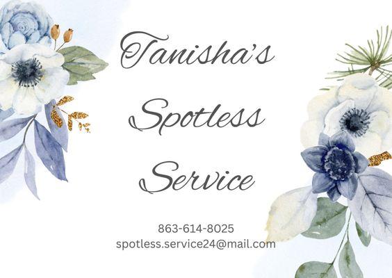 Tanisha’s Spotless Service