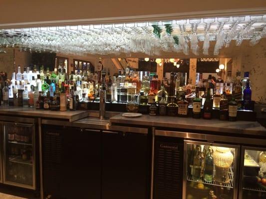 Downstairs bar at recently opened 10 e Restaurant