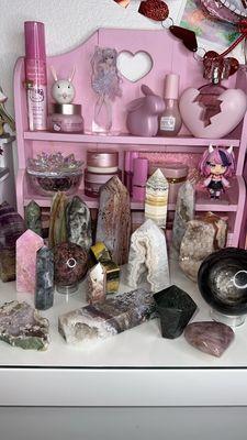 I've purchased all these amazing crystals from centric and my collection continues to grow!