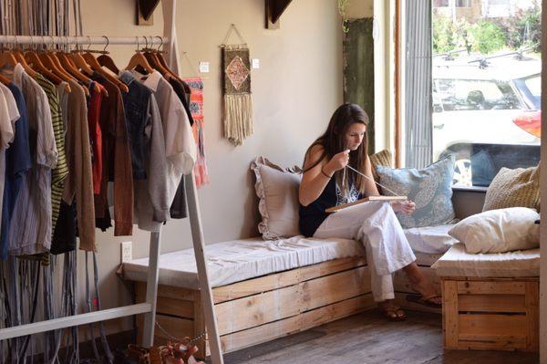 Making the wall hangings