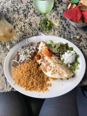 Combo quesadilla