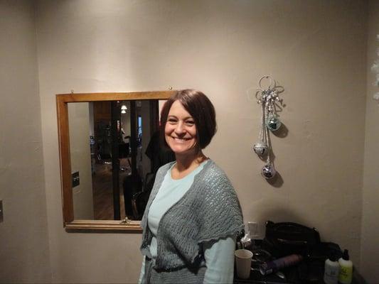 After from front view