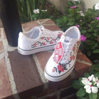 thank you Orozco Customs for my shoes. They turned out exactly as I pictured. Will definitely get you to customize another pair of shoes.