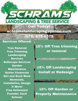 Schram's Landscaping & Tree Service