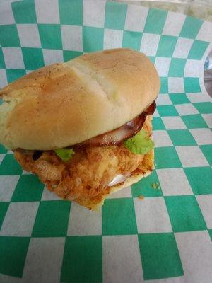 Try our Bacon Avocado Ranch Crispy Chicken Sandwich delicious.