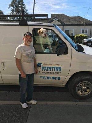 Carlos and his BFF Bailey