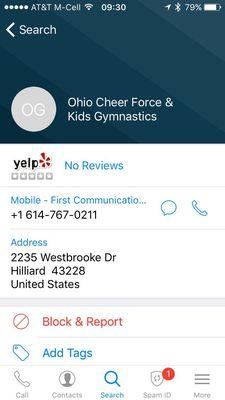 Screen shots to provide proof That your number is being used to scam people