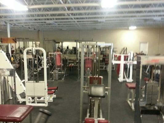 Equipment from the ellipticals