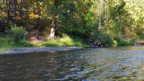 The heroin addicts place. Next to the bicycle guy.