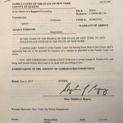 Joseph Polakovich needs to be picked up. Mike needs to stop cheating mothers of their child support.