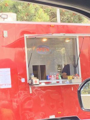 The front of the truck