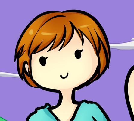 Adventure time styling of Denise.