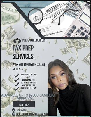 Taxes Galore and More