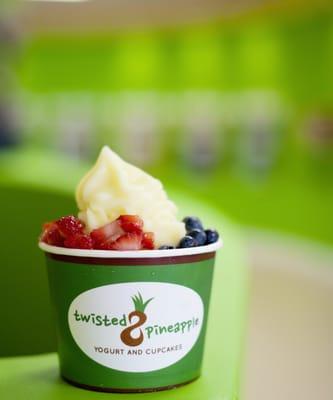 Delicious frozen yogurt!
