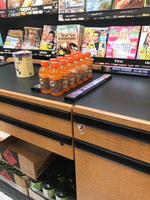 Just need some Gatorade & cash.