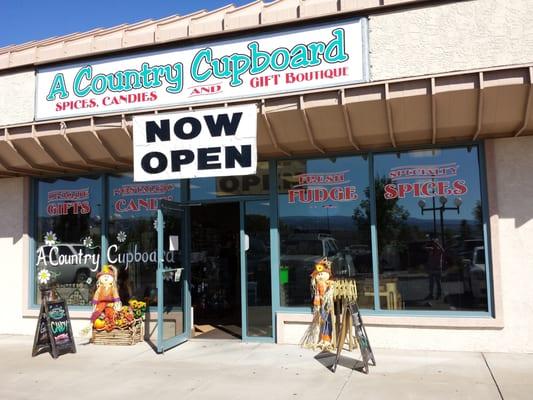 Outside of building (located in a strip mall)