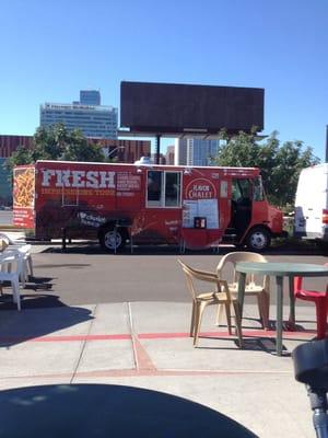 The food is tasty, hence the name. Tho the menu leans toward the Indian style he has a lot of other interesting items.