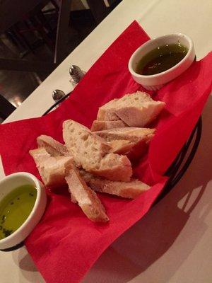Good bread and olive oil
