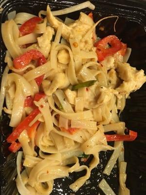 Chicken phase Thai - not a lot of sauce and very bland.