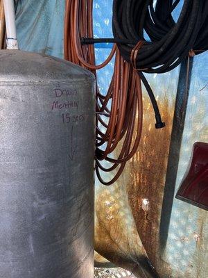 Pin hole leak after 18 months in service....25 plus years expected shelf life