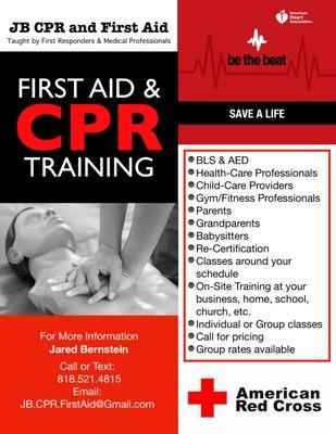 JB CPR and First Aid Training