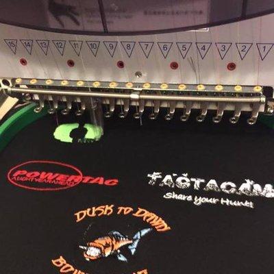 King Of The Mountain KOM Embroidery