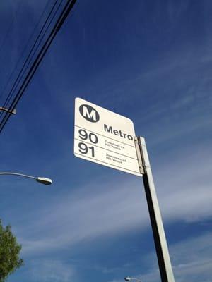 Foothill / Lauderdale Bus Stop