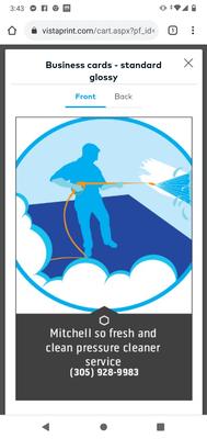 Mitchell so fresh and clean pressure cleaner