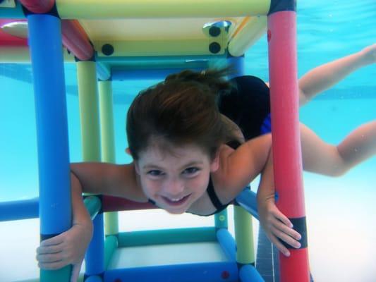 Anastasia Swimming by Mr. B