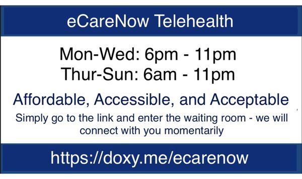 eCareNow Telehealth